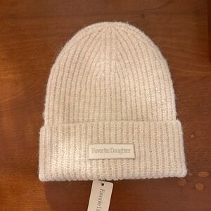 Favorite Daughter Ivory Knit Hat